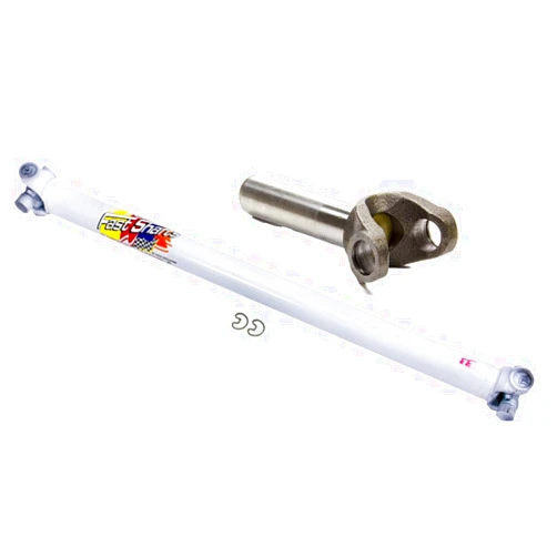 Bryke Racing FastShafts 2in OD Steel Drive Shaft W/ 1310 U-Joints and High Clearance Yoke Installed (29