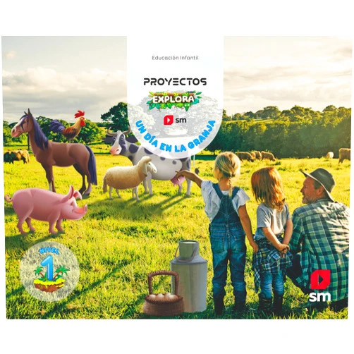 Susana Domínguez,Pilar Menéndez,Maria del Val Moreno Becerril,Anastasia Druzhininskaya,Beatriz Tormo Martín,Istock,,Shutterstock,,Marc Pérez Benito Un día en la granja. 3 años. Explora