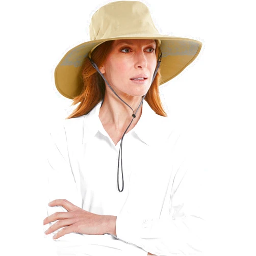 Coolibar UPF 50+ Women's Etta Shapeable Sun Catcher Hat - Sun Protective