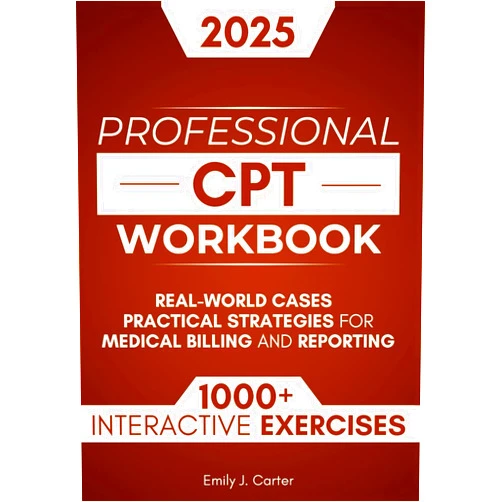 Emily J. Carter CPT Professional Workbook: 1000+ Interactive Exercises, Real-World Cases, and Practical Strategies for Medical Billing and Reporting