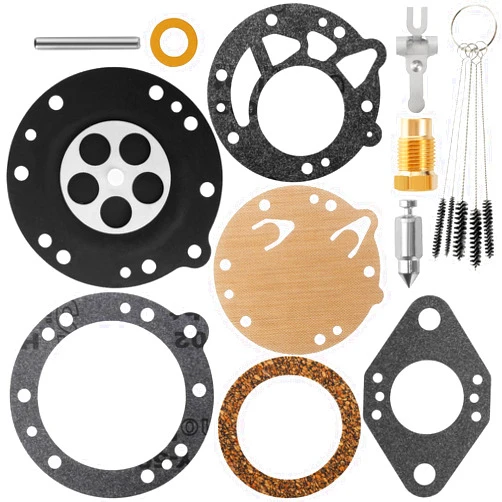 QAZAKY RK-88HL Carburetor Rebuild Kit Compatible with Tillotson RK-113HL RK-114HL 08 09 070 090 Chainsaw TS350 TS360 Cut-Off Saw String Trimmer Blower Chainsaw Homelite WIZ ZIP Poulan Toro Ryobi Ryan