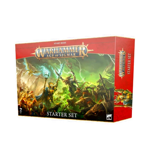 Warhammer Games Workshop AoS - Boite de Jeu/Age of Sigmar V.4 Set d'Initiation (Fr)