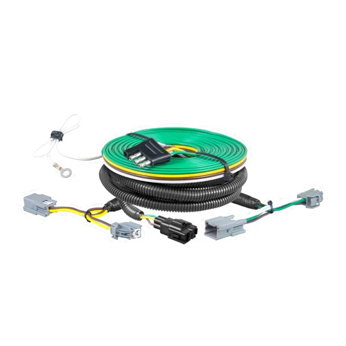 CURT 58977 Custom Towed-Vehicle RV Wiring Harness for Dinghy Towing, Fits Select Ford Fiesta