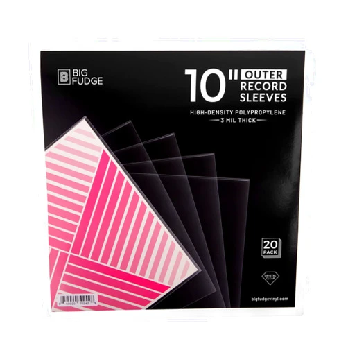 BIG FUDGE 20 Pack Vinyl Record Outer Sleeves 10