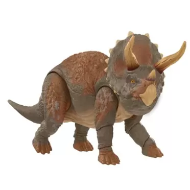 Jurassic World Toys Jurassic World Jurassic Park Hammond Collection Triceratops Dinosaur Action Figure, 11.8in with 15 Movable Joints, Movie Collectible