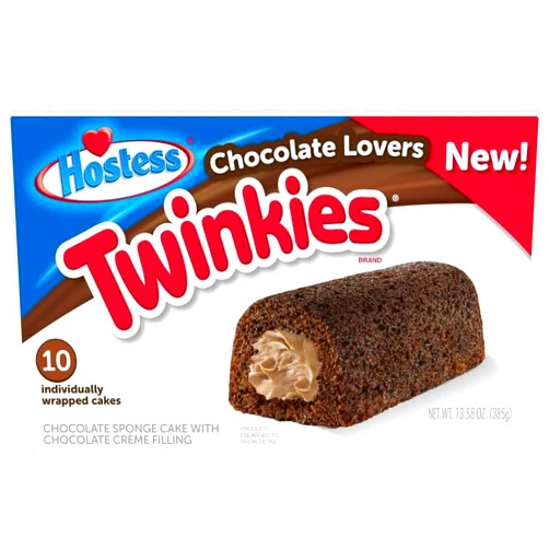 Hostess Twinkies, 13.5oz,10 count Box (Chocolate Lovers)