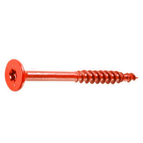 FastenMaster Flatlok No. 14 x 3-1/2 in. L #40 Torx Tap Flat Head Epoxy Carbon Steel Wood Screws