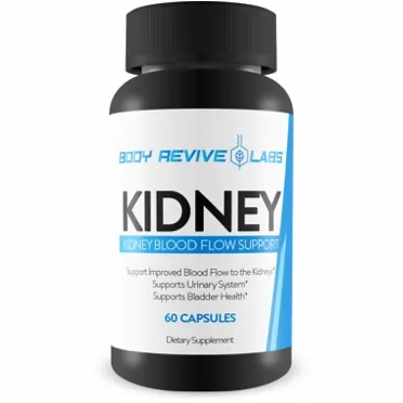Body Revive Labs Kidney Support - Kidney Blood Flow Support - Help Support Improved Kidney Function with Improved Blood Flow - Help Enhance Cleansing - Support Overall Health - Bloodflow Support Kidney Care