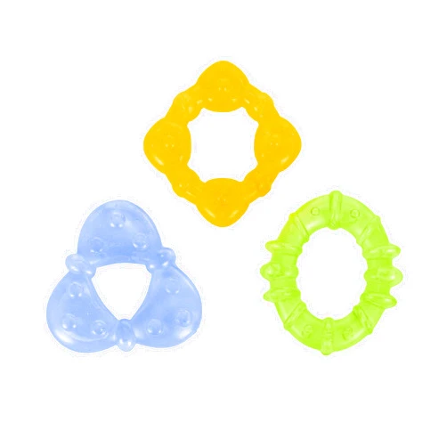 Bright Starts Chill & Teethe Water-Filled BPA-Free Baby Teething Toy, Ages 3 Months+