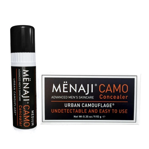 Menaji MËNAJI URBAN CAMOUFLAGE® Concealer Stick for Men - Skin Foundation Concealer for Dark Circles, Acne, Under Eye - Corrector - Mens Cosmetics - Medium - 0.35oz