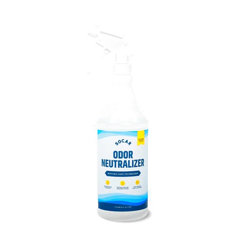 Socar Chemical SOCAR Odor Neutralizer Spray, 32 oz Commercial Strength Air Freshener Spray, Strong Odor Eliminator for Pet, Urine, Office, Home, Gym and Car, Smell Remover without Adding Fragrance, Deodorizer