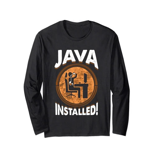 SOULcotton funny coffee shirt men women Java Installed funny coffee shirt for office workers