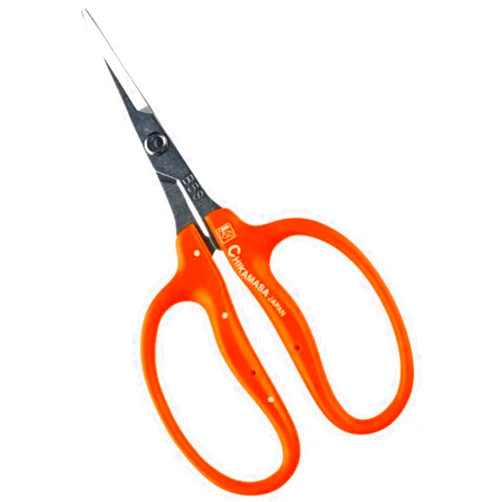 Chikamasa B-500SL Stainless Steel Grape Care Shears L-Shaped