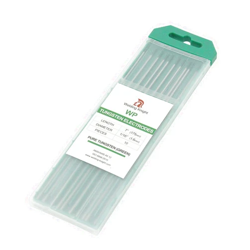 Welding Knight TIG Welding Tungsten Electrodes Pure Tungsten 1/16