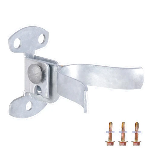 COJIXIN Chain Link Fence Gate Latch with Screws, 1-3/8