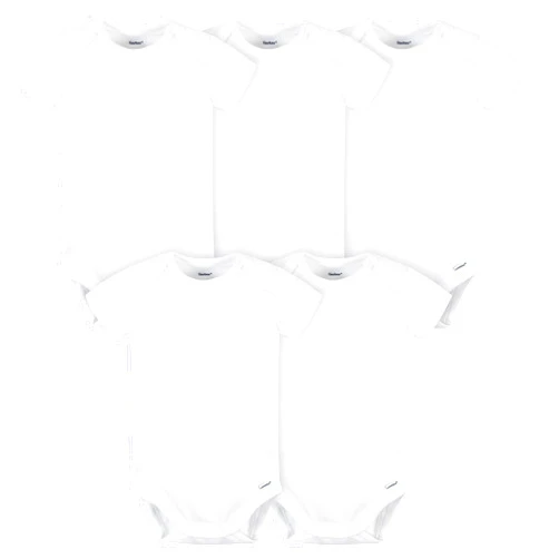 Gerber Baby 5 Pack Onesies Multi-Packs Bundle Interlock 180 Gsm