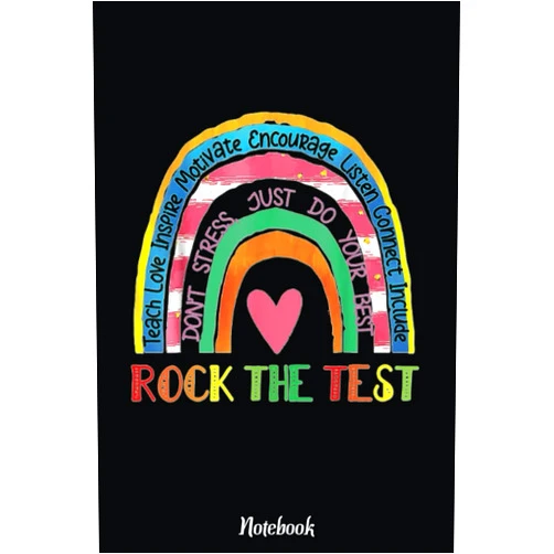 By MICHAEL HARVEY (Author) Test Day Rock The Test Teacher Testing Day Rainbow Teacher Notebook Vintage: Inspirational Journal or Notebook for Teacher Gift: Great for Teacher Appreciation/Retirement/Year End Gift /6