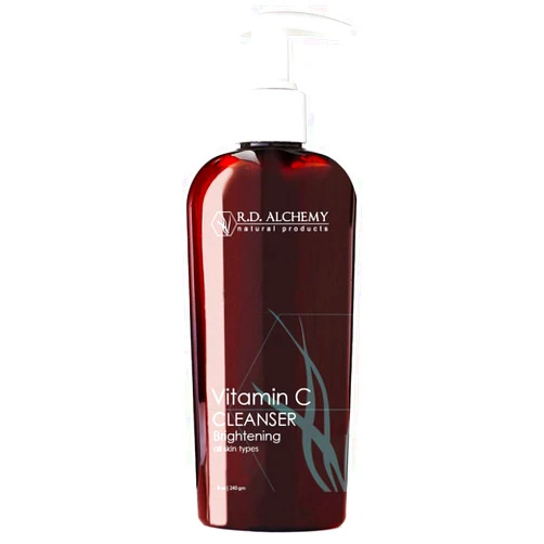 R.D. ALCHEMY RD Alchemy - Natural & Organic Vitamin C Cleanser. Sulfate free cleanser brightens skin tone and texture as it cleanses skin from dirt, oil and makeup with Vitamin C rich herbal extracts.