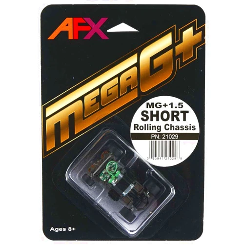 AFX/Racemasters Mega G+ Rolling Chassis - Short AFX21029 HO Slot Racing Cars