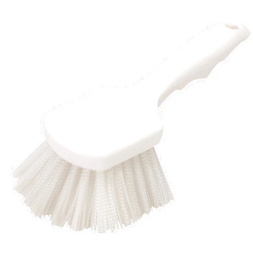 SPARTA 3662000 Flo-Pac Plastic Handle Utility Scrub Brush, Nylon Bristles, 2
