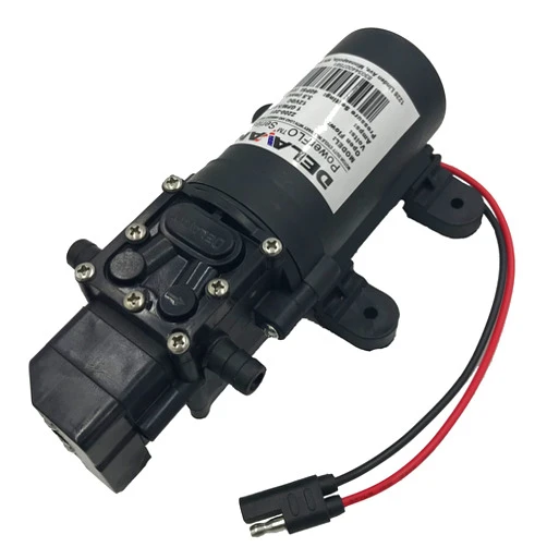 Delavan Diaphragm Pump, Polypropylene, Santoprene(R), 12VDC, 1.0 GPM