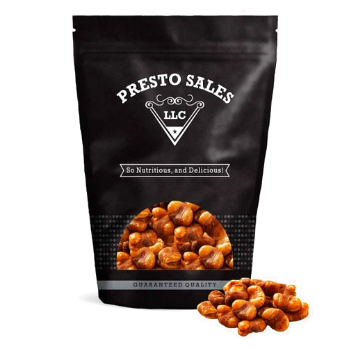 Presto Sales Fava/Broad Beans, Ready to Eat Spicy Roasted Salted 16 oz. | Low Sugar, Low Fat, Must-Have | Super Snack for Your Bean Bag, Lunchbox, On-The-Go | Resealable 1 lb. Bag