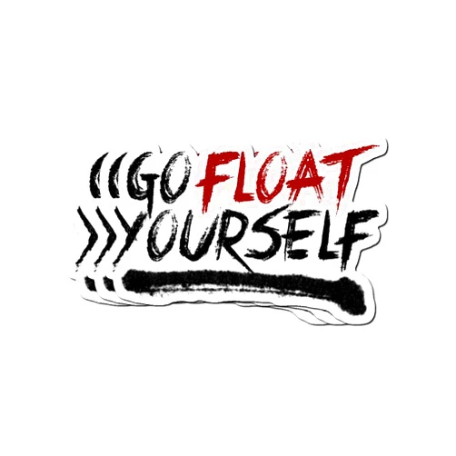Andrews Mall Go Float Yourself Stickers (3 Pcs/Pack)