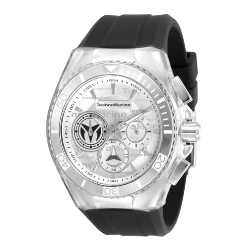 TechnoMarine Men's TM118122 Quartz Watch (One Size, Black)
