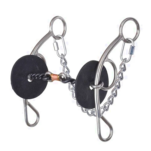 Reinsman Little S Hackamore - Rope Nose - Stage B - Horse or Arabian Size