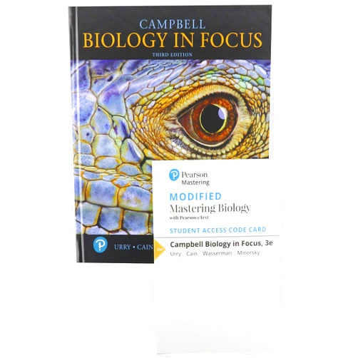 Lisa Urry,Michael Cain,Steven Wasserman,Peter Minorsky,Rebecca Orr Campbell Biology in Focus & Modified Mastering Biology with Pearson eText -- Access Card Package