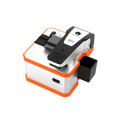 Dong Yong Q1S Fully Automatic Electric Fiber Optic Cleaver Rechargeable Optic Cable Cutter Ftth Optical Fiber Cleaver