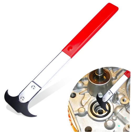 Ecocstm Seal Puller Tool, Oil Seal Removal Tool with Dual Hook, Universal Wheel Seal Twister Puller, Heavy Duty Seal Puller and Installer Kit for Oil and Grease Seals Removal