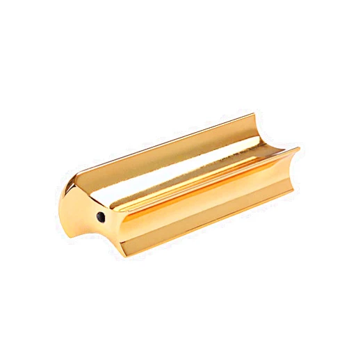 Alnicov Guitar Slide Tone Bar for Dobro,Lap Steel Guitar,Hawaiian Guitar,Electric Guitar Accessories,Gold