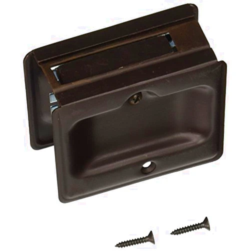 Deltana SDPA325U10B Adjustable 3 1/4-Inch x 2 1/4-Inch Passage HD Pocket Locks by Deltana