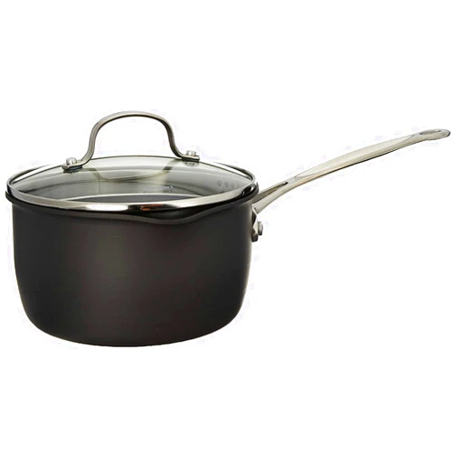 Cuisinart Chef's Classic Nonstick Hard-Anodized 2-Quart Cook and Pour Saucepan
