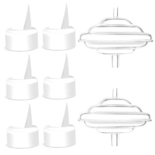 PUMPMOM-US Replacement Duckbill Valves and Backflow Protector for Spectra, Compatible Pump Parts for Spectra S1 S2 9 Plus and SG (Not Original Spectra S2 Accessories)