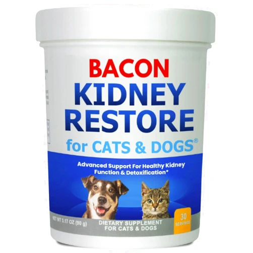 Kidney Restore Cat and Dog Kidney Support, Natural Renal Supplements to Support Pets, Feline, Canine Healthy Kidney Function and Urinary Tract. Essential for Pet Health, Pet Alive, Easy to Add to Cats and Dogs Food