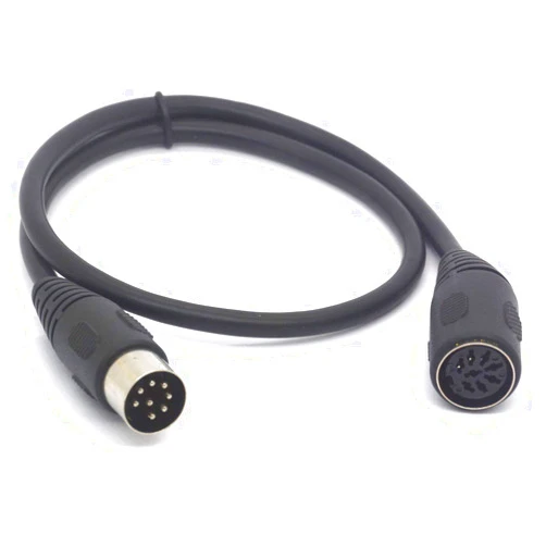 PIIHUSW 8 Pin Din Speaker Cable Extension for Bang, Olufsen B&O, BeoLab, POWERLINK mk2 (1.5 Meter) (50 cm)