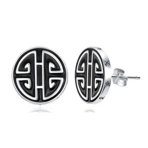Swordgod 925 Sterling Silver Earrings for Men Women Hoop/Stud/Dangle Earrings for Fathers Day Anniversary Birthday Christmas Gifts