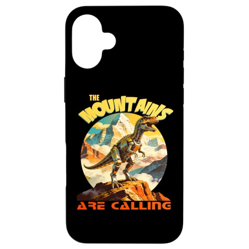 Winter Mountain Fun The Mountains are Calling Adventure Design Case for iPhone 16 Plus