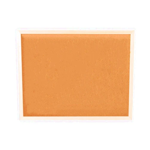 LOOQS Cork Board, Hanging Memo Board for Office, Classroom or Home Classic Wooden Frame (Size : 60x90cm)