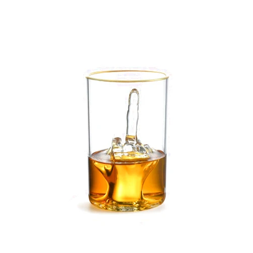 RUGLUSH Personalized Shot Glasses – 4oz Small 3D Middle Finger Glass for Tequila Shots – 1-Pcs Mini Shot Glasses with Food-Grade Non-BPA Glass – Ideal as Birthday Shot Glasses, Parties Patent-Pending