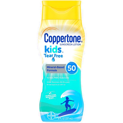 Coppertone Kids - Kids Tear Free Mineral SPF 50 Lotion 8 Oz (Upsize) (CT57879)