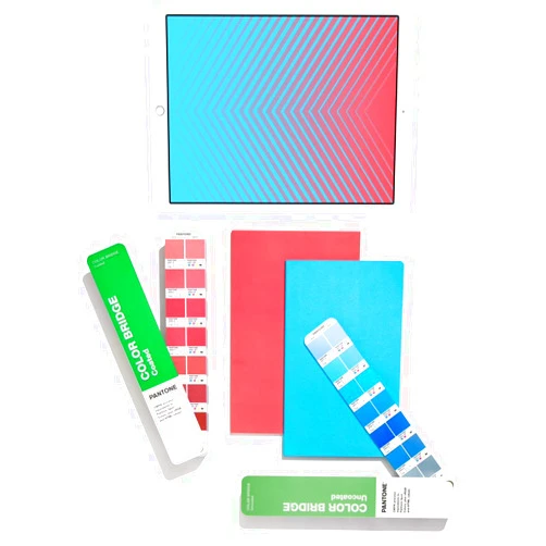 Pantone GP6102B Color Bridge Guide Set Coated & Uncoated, Multi-Colour