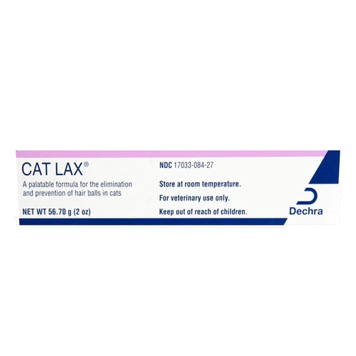Dechra Cat Lax (2oz) - Eliminate and Prevent Hairballs