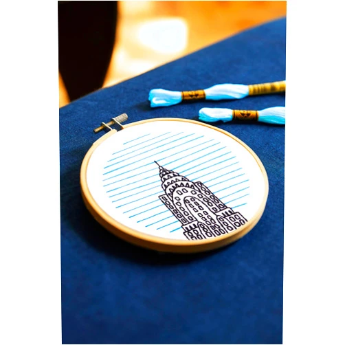 DMC Skyscraper - Small Embroidery Kit