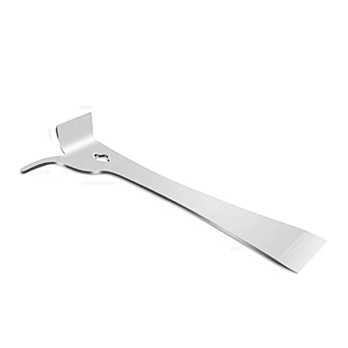 KINGLAKE GARDEN Beekeepers Hive Tool 10 inch Beekeeping Equipment,Cleaning Your Beekeeping Supplies and Bee Hive,Stainless Steel Bee Hive Scraper 1Pcs