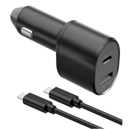 KTHall Samsung Super Fast Dual Car Charger (45W+15W) with Super Fast Charging Cable for Samsung Galaxy S26 S25 S24 S22 S21 S20 Ultra Plus Note 10+,Pixel,Note 20,PPS Car Charger