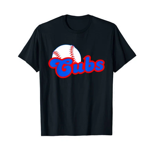 Retro Vintage Cubs Sports Name Gifts Men Women Cubs Vintage Retro Last Name Personalized Apparel Cubs Lover T-Shirt
