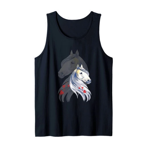 Pferde Mädchen Reiten Damen Bekleidung Horse women's for riders and horses girls riding Tank Top